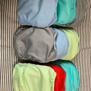 Bumgenius 5.0 pocket diapers, lot of 9
